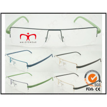 Hot Selling Colorful Tr90 Temples Metal Optical Frames (WRM503031)
